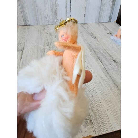 Annalee Cherub snowball angel ornament vintage 1981 - Picture 5 of 5
